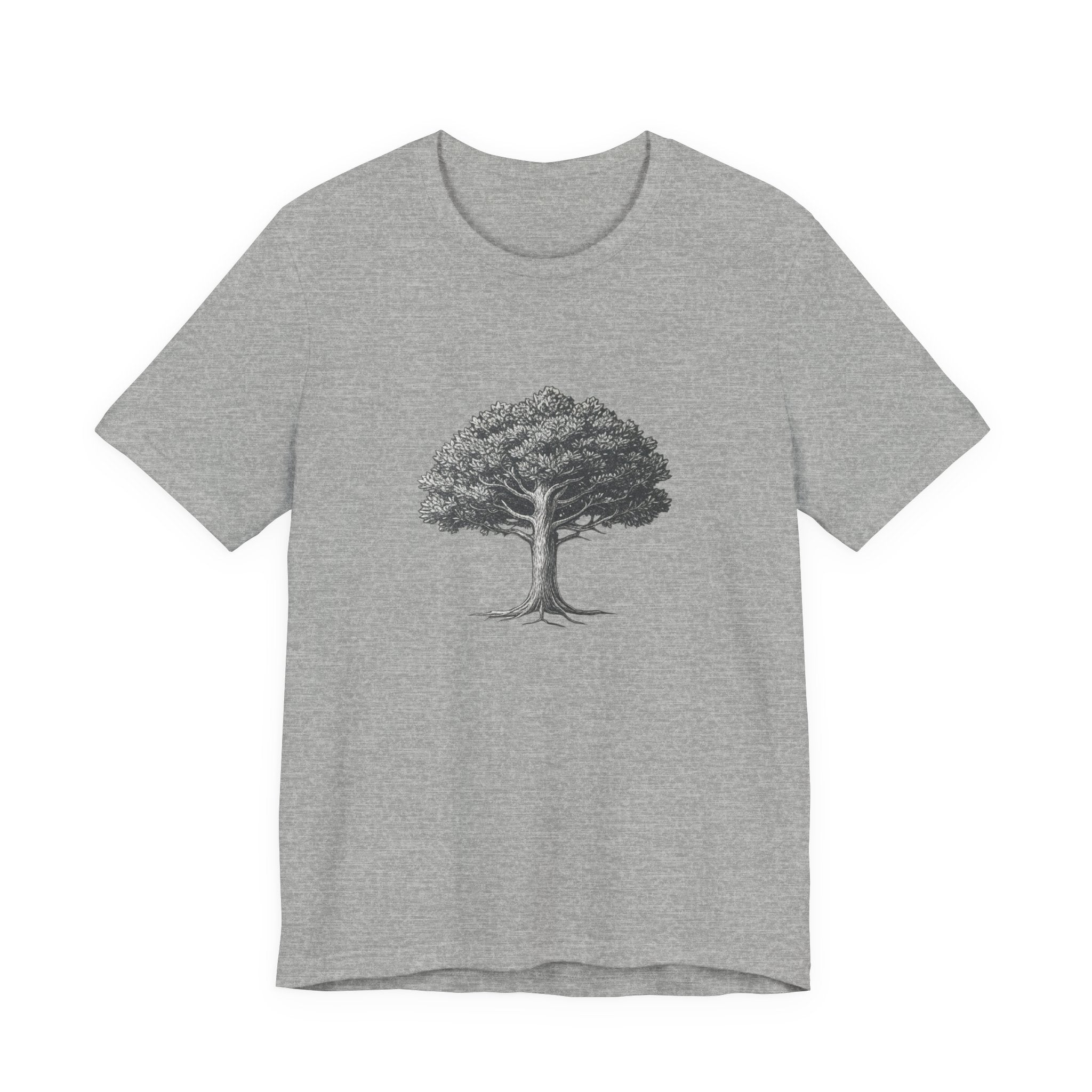 Tree of Life Graphic Tee — Vintage Botanical Oak T-Shirt