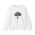 Crewneck Sweatshirt — Vintage Tree Front with "Epstein didn’t kill himself" Search-Result Back