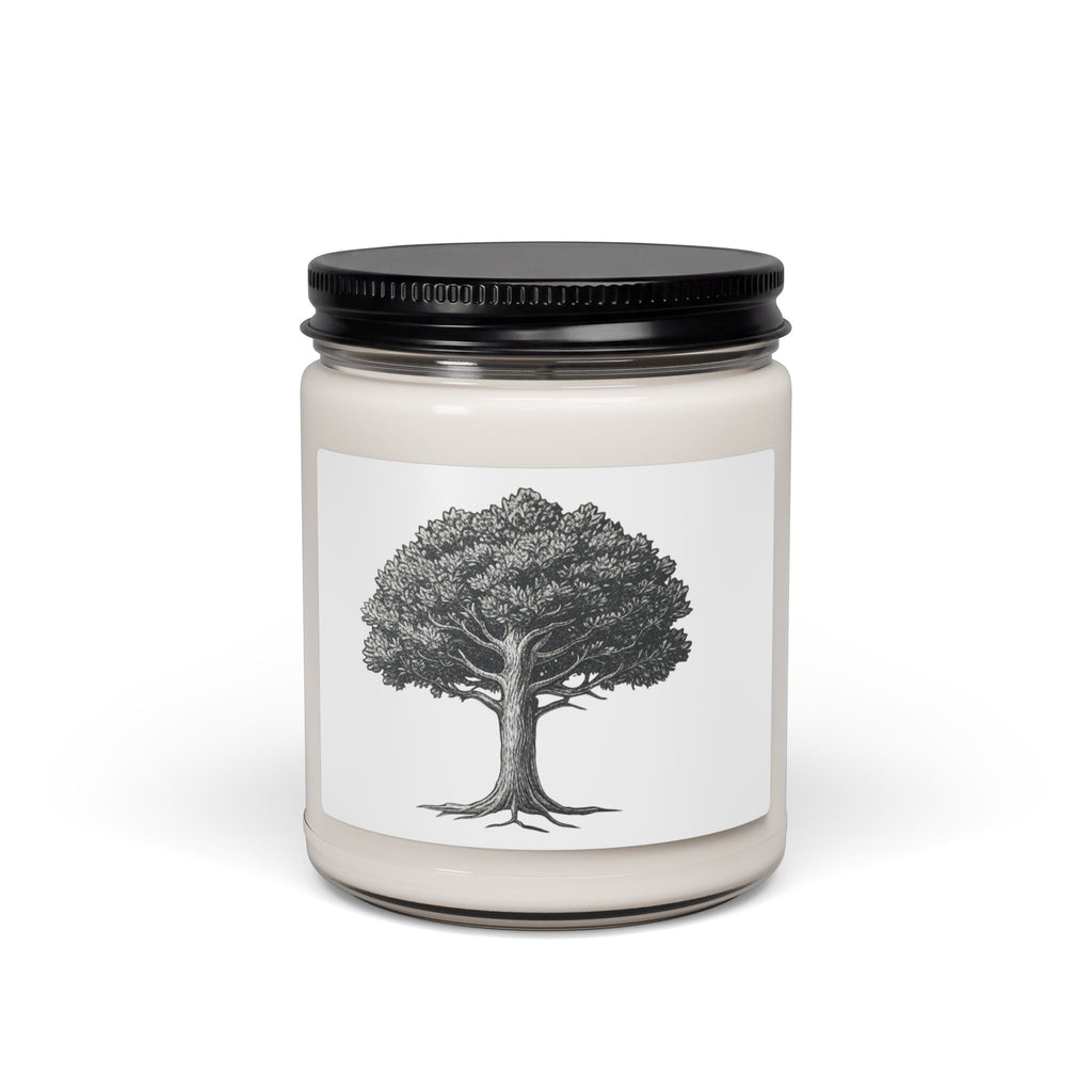 Tree of Life Scented Soy Candle — 9oz Natural Aromatherapy Jar