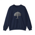 Tree Sketch Crewneck Sweatshirt — Minimalist Nature Graphic