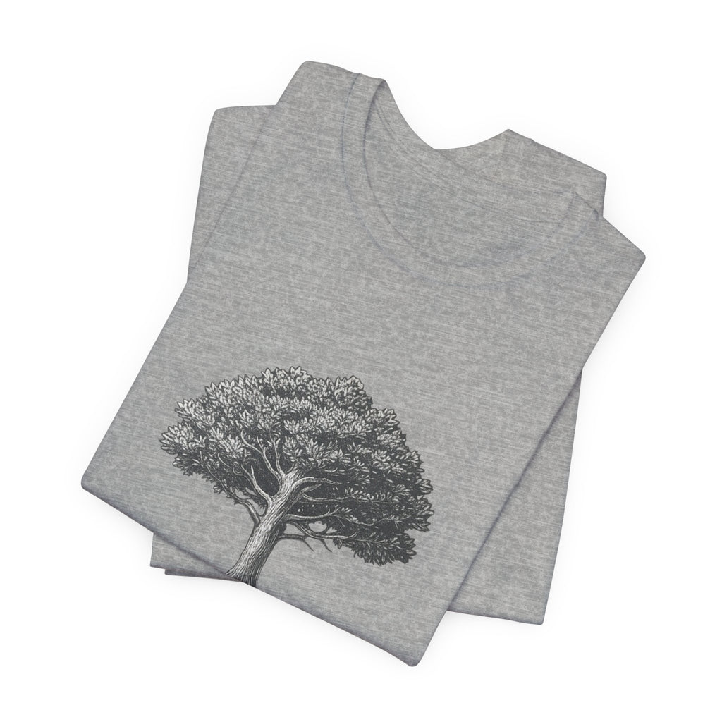Tree of Life Graphic Tee — Vintage Botanical Oak T-Shirt