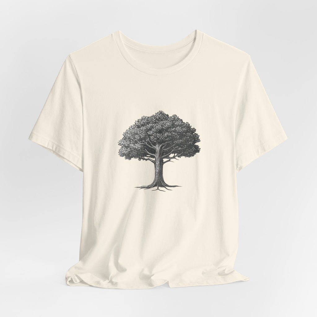 Tree of Life Graphic Tee — Vintage Botanical Oak T-Shirt