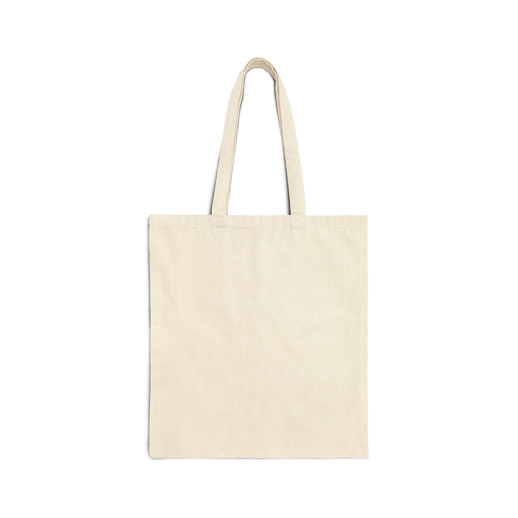 Canvas Tote Bag — Vintage Oak Tree Illustration Eco Shopper
