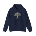 Tree of Life Hoodie — Minimalist Nature Graphic Pullover
